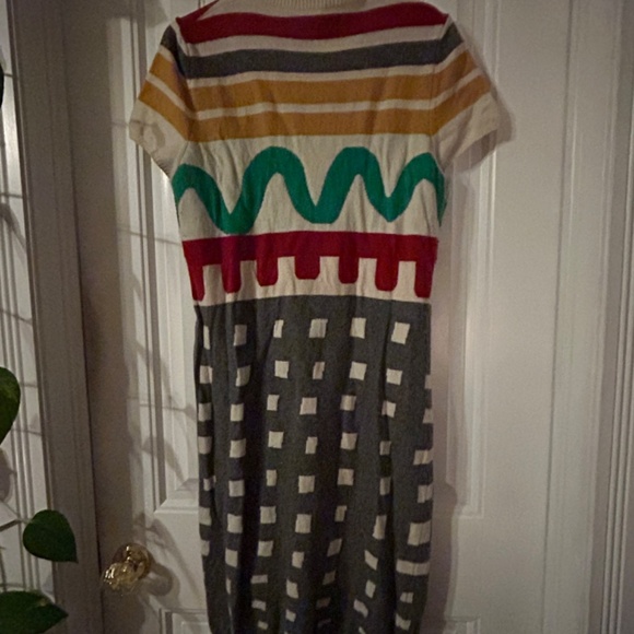 Benetton mod colour block dress - Picture 2 of 2